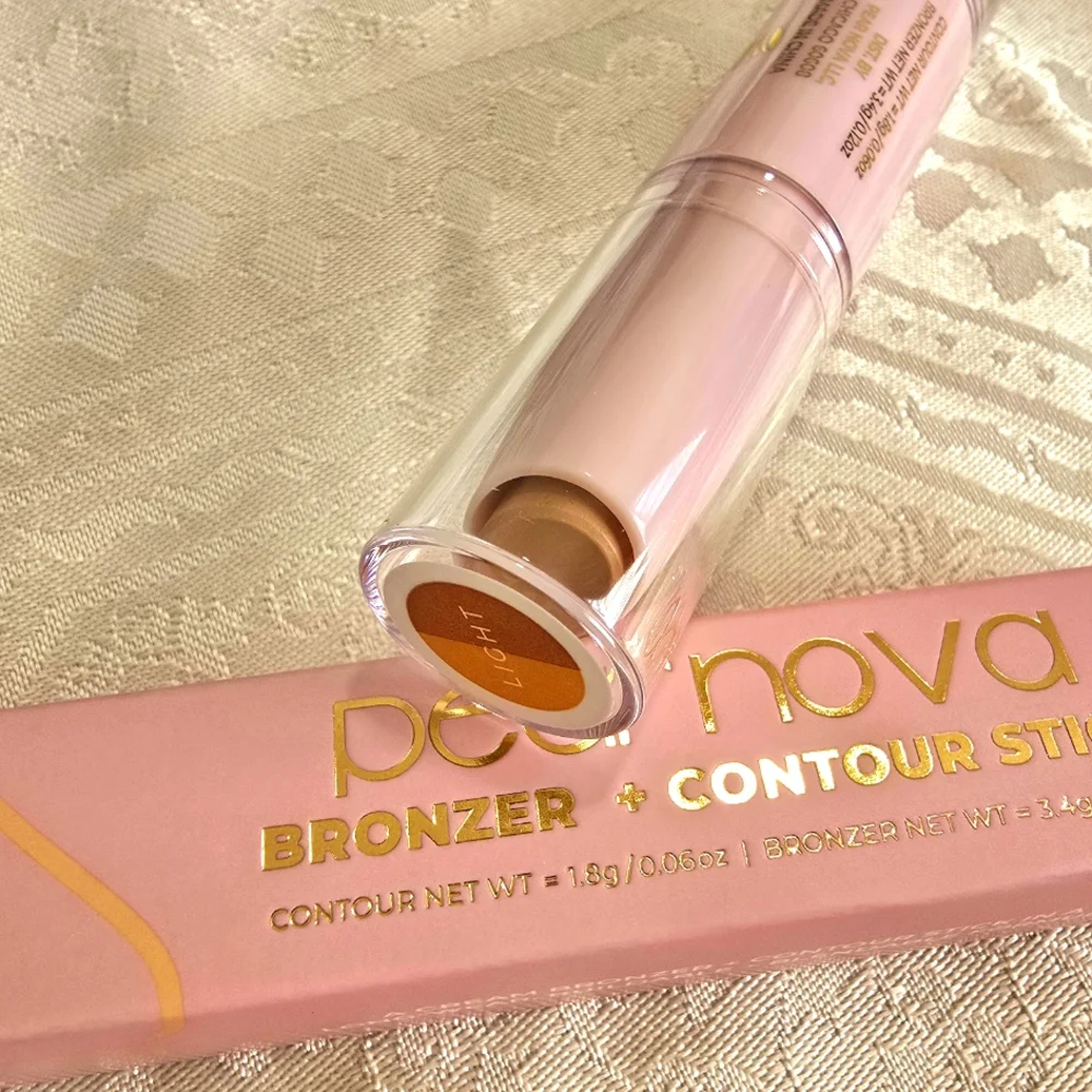 NEW! Pear Nova Bronzer + Contour Stick in Tan 1.8 g - Picture 2 of 16